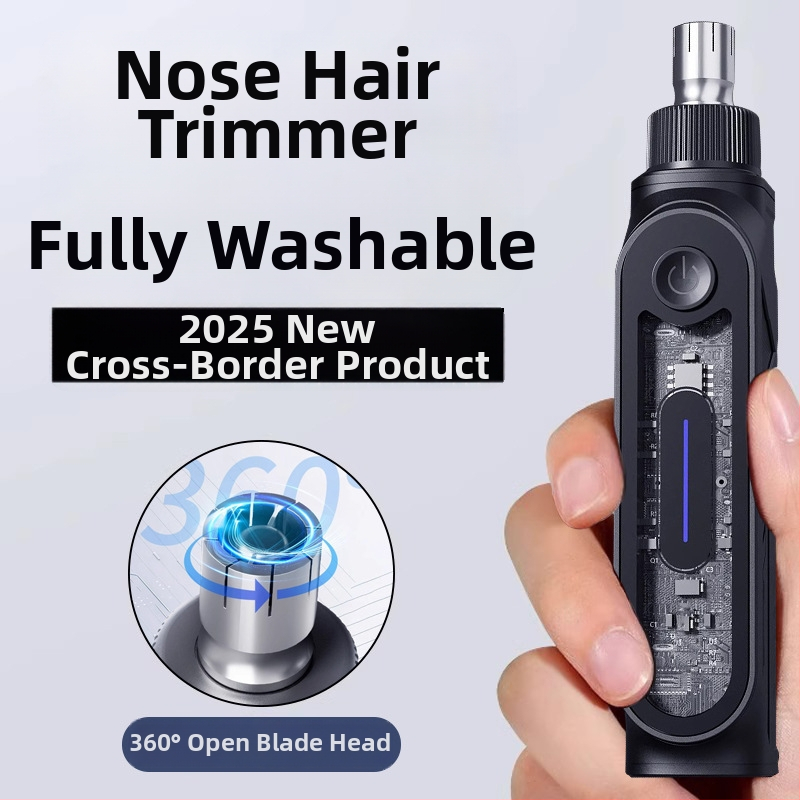 Trimmer na nosné chĺpky SD-22, nabíjateľný, s vstavanou batériou, umývateľná výmenná hlava, dlhá výdrž batérie