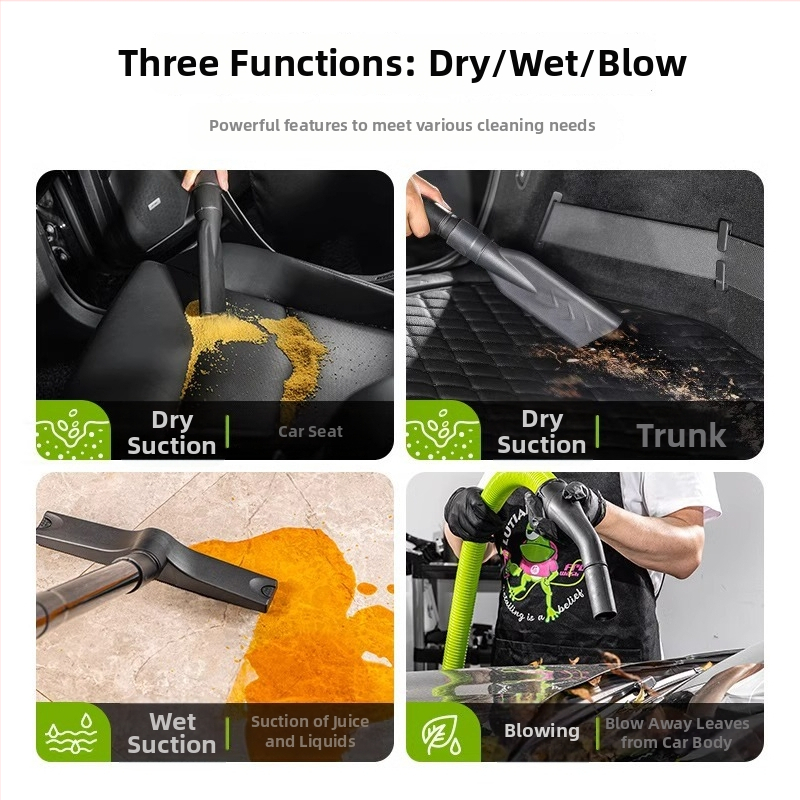 Ηλεκτρική σκούπα τύπου κάδο Green Field, 220V, 1400W, 1900Pa