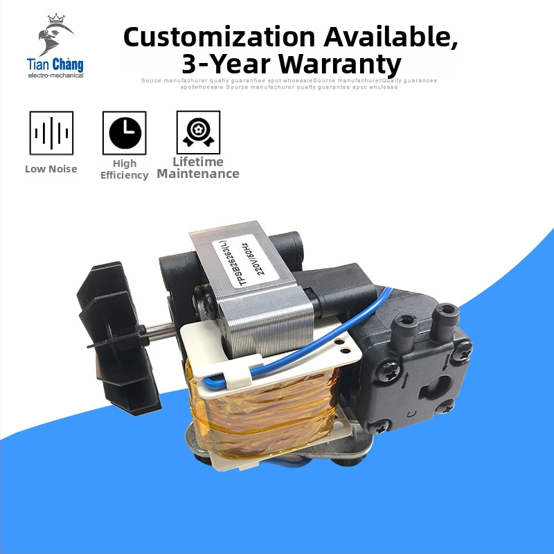 Bezolejová vákuová pumpa s piestovým kompresorom pre aromaterapeutické zariadenie, 68W, 2 valce, nízky hluk 60 dB