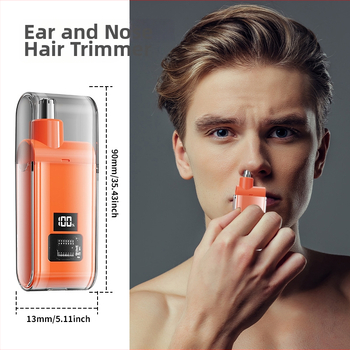 Nástroj na nosové chĺpky - dobíjateľný, zabudovaná batéria, výdrž batérie viac ako 15 dní, kapacita batérie 100–300 mAh, nie je možné umývať