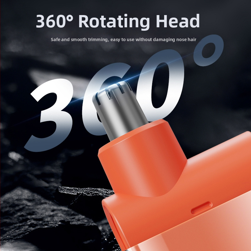Nástroj na nosové chĺpky - dobíjateľný, zabudovaná batéria, výdrž batérie viac ako 15 dní, kapacita batérie 100–300 mAh, nie je možné umývať