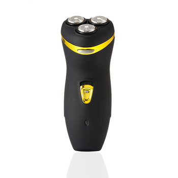 Lingke električni brijač s rotirajućom glavom s 3 oštrice, punjivi, vodootporan, maksimalna snaga 3 W, trajanje rada 45–60 minuta