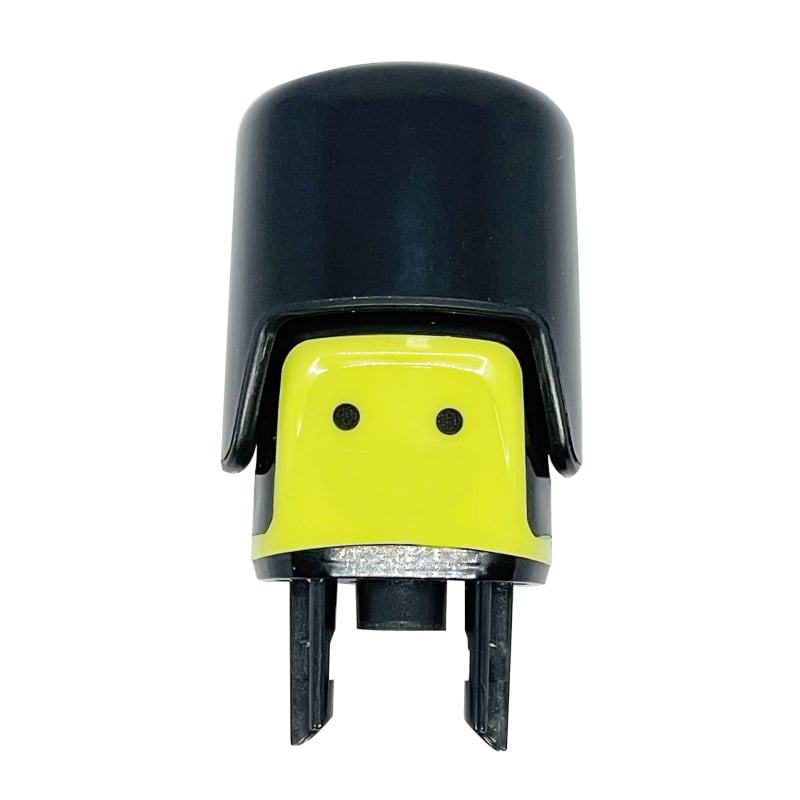 Orrszőrzet-trimmelő cserefeje QP2520, QP2630, QP65, QP210-hoz — ABS + rozsdamentes acél, leválasztható és mosható vágófej, hálózati tápegység