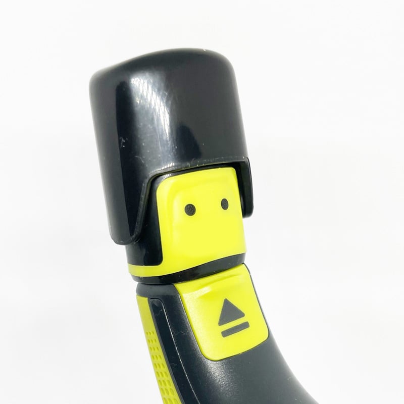 Orrszőrzet-trimmelő cserefeje QP2520, QP2630, QP65, QP210-hoz — ABS + rozsdamentes acél, leválasztható és mosható vágófej, hálózati tápegység