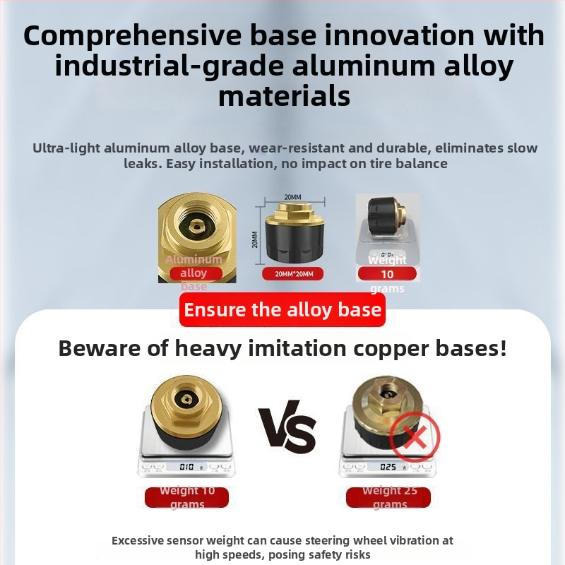 Prijenosni TPMS sustav za nadzor tlaka u gumama s digitalnim zaslonom – oblik olovke, bežično otkrivanje