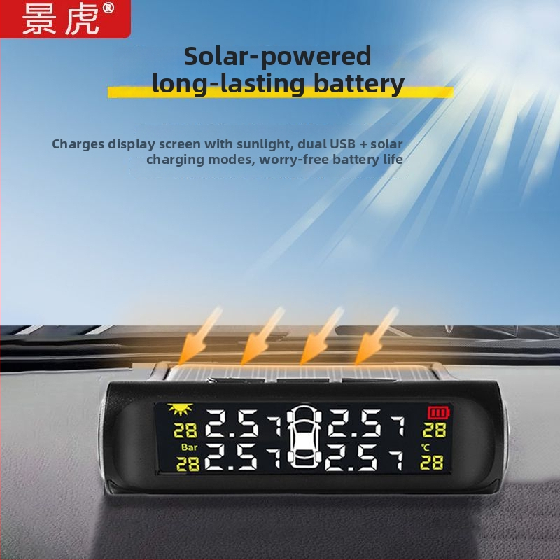 Prijenosni TPMS sustav za nadzor tlaka u gumama s digitalnim zaslonom – oblik olovke, bežično otkrivanje