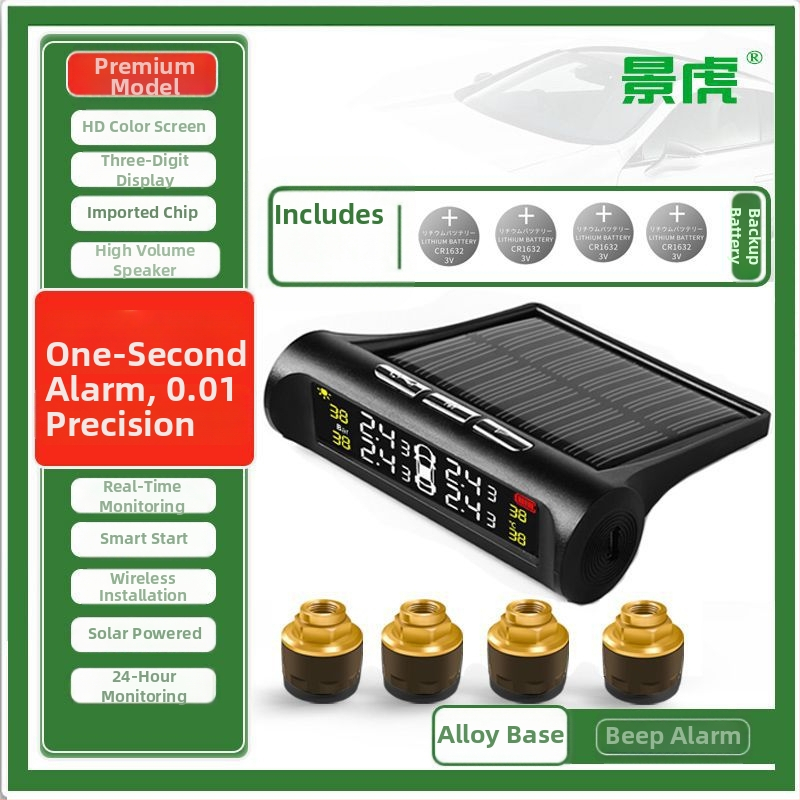 Prijenosni TPMS sustav za nadzor tlaka u gumama s digitalnim zaslonom – oblik olovke, bežično otkrivanje