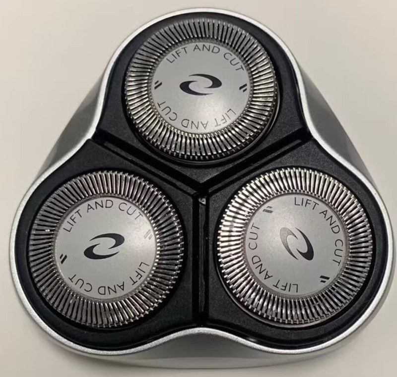 Philips borotvafejek készlet HQ6675HQ6695 HQ6900 HQ6990 HQ6948 kompatibilis — forgó 1 penge fej, lebegő fej, zaj kevesebb mint 36 dB