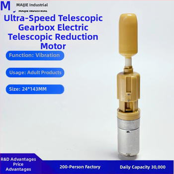 Mikro redukčný motor s teleskopickou prevodovkou, zdvih 8 mm, DC 3,7 V, 16000 ot./min, model MJ685-1