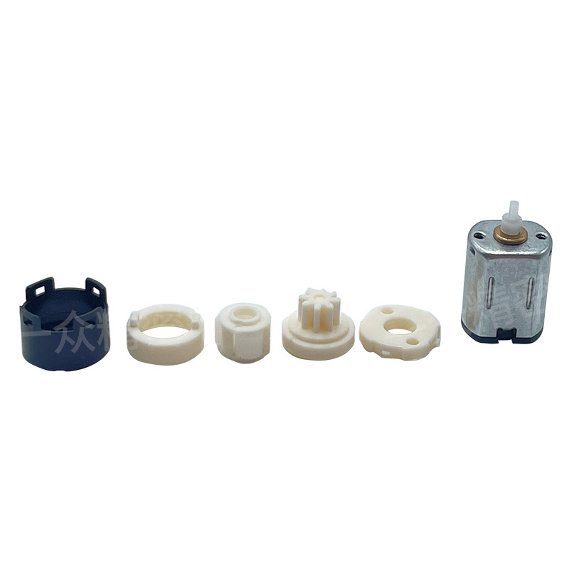 Motor micro planetar din plastic pentru încuietoare cu amprentă, cu gimbal – reducere M10 cu 8 dinți, motor DC de înaltă eficiență