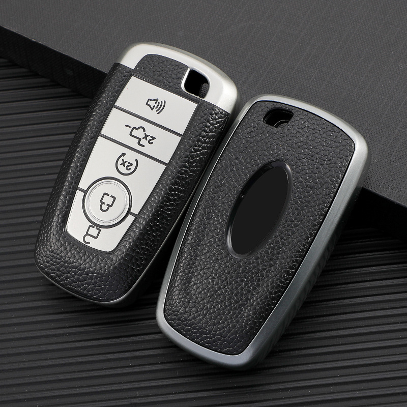 Ford kućište za ključ TPU s teksturom kože, visoki rang, 36 g, marka Yhc / Yi Hangcheng