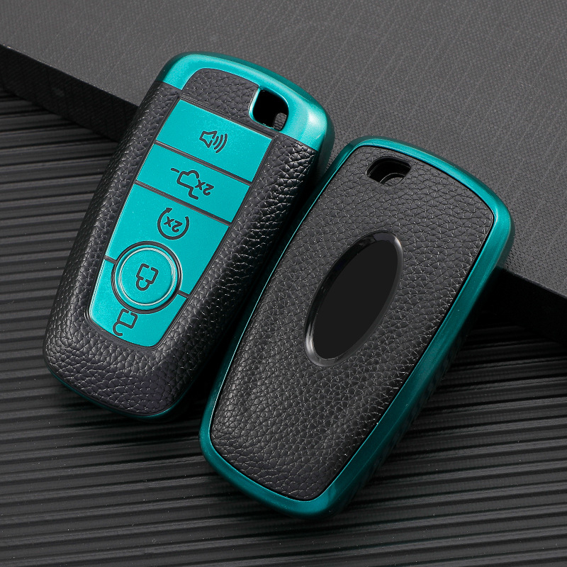 Ford kućište za ključ TPU s teksturom kože, visoki rang, 36 g, marka Yhc / Yi Hangcheng