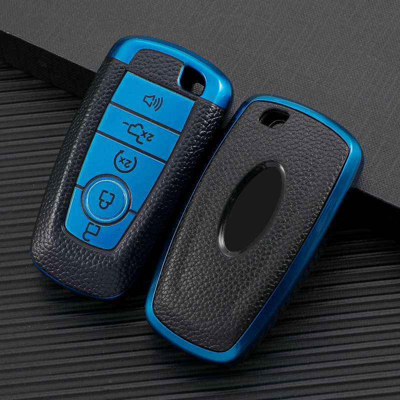 Ford kućište za ključ TPU s teksturom kože, visoki rang, 36 g, marka Yhc / Yi Hangcheng