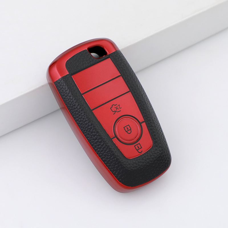 Ford kućište za ključ TPU s teksturom kože, visoki rang, 36 g, marka Yhc / Yi Hangcheng