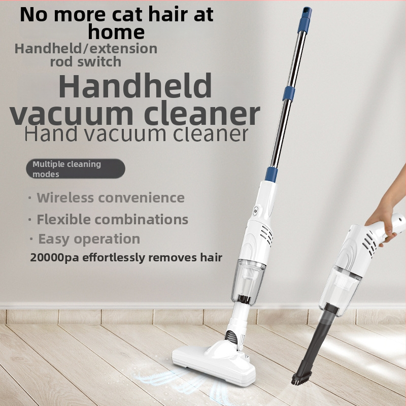 Prijenosni ručni usisavač za automobil i dom – 50W, usis 3100–4000 Pa, ugrađena baterija 1601–2000 mAh, trajanje rada 0–1 h