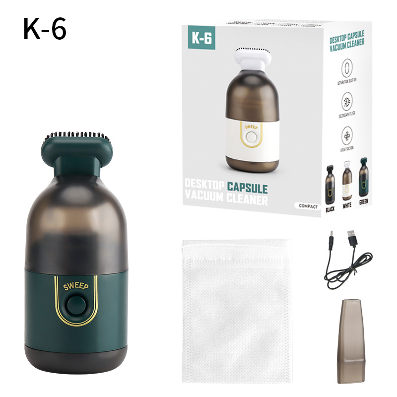 Prijenosni ručni usisavač za automobil i dom – 50W, usis 3100–4000 Pa, ugrađena baterija 1601–2000 mAh, trajanje rada 0–1 h