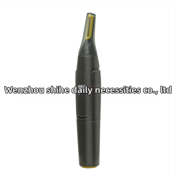 Mini multifunkčný mužský trimming na nos, uši a spánky — model SH-965, ABS telo, 39 g, vymeniteľný ostrihací hriadeľ, suché/elektrické napájanie