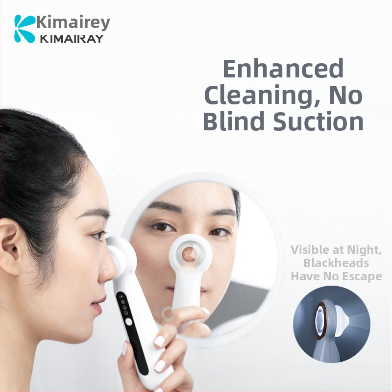 Domáce použitie ultrazvukového zariadenia na odsávanie čiernych škvŕn, model Blackhead suction meter, CE/ROHS, tretie nastavenie, ABS puzdro