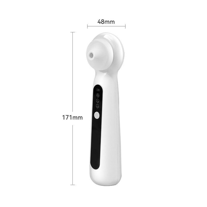Устройство за всмукване на черни точки с ултразвукова вибрация, модел Blackhead suction meter, трета степен на регулиране, CE/ROHS, ABS корпус