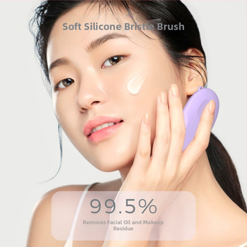 Mini špachtľa na čierne body s silikónovou čistiacou kefou na tvár – model J501, fyzická adsorpcia, ručné ovládanie, konštrukcia zo silikónu a nerezovej ocele, hmotnosť 35 g