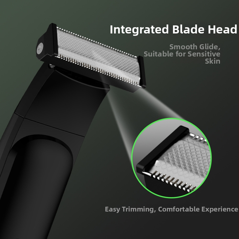 Elektrický zastrihávač nosových chĺpkov a celotelový holiaci strojček – 2-v-1, umývateľný, USB napájanie, model LD-7524