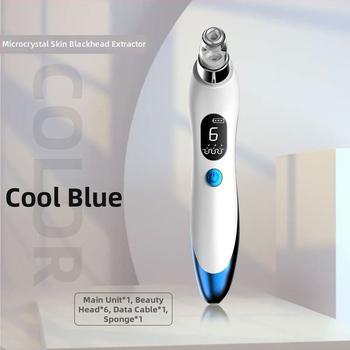 Roseman 810 zariadenie na odsávanie čiernych bodiek s ultrazvukovou vibráciou – 6 nastavení, teplá/chladná kompresia, masáž s negatívnymi iónmi