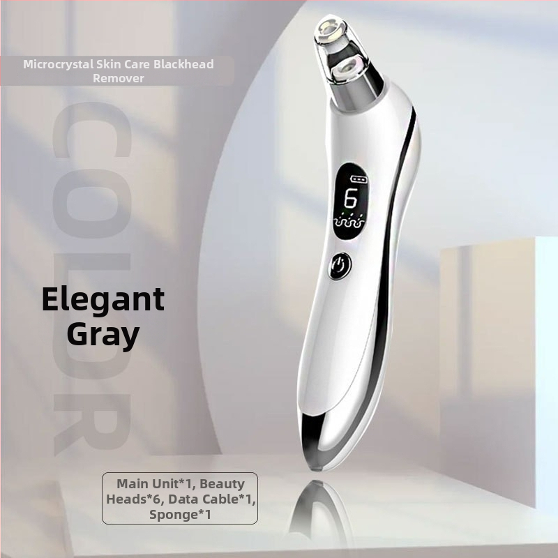 Roseman 810 zariadenie na odsávanie čiernych bodiek s ultrazvukovou vibráciou – 6 nastavení, teplá/chladná kompresia, masáž s negatívnymi iónmi