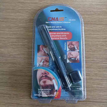 Trimmer electric pentru nas și sprâncene, pentru bărbați – AILISI; Material: plastic, oțel inoxidabil; Etichetă privată disponibilă