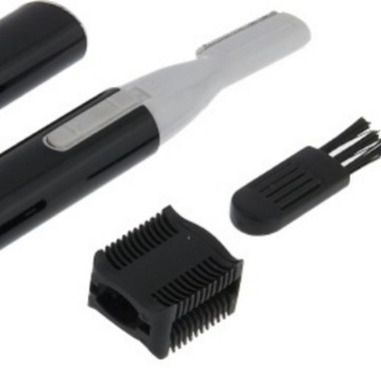 Trimmer electric pentru nas și sprâncene, pentru bărbați – AILISI; Material: plastic, oțel inoxidabil; Etichetă privată disponibilă