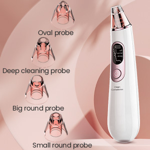 Устройство за премахване на черни точки с електрическо въртене, модел effr435, 3 настройки, ABS+PC корпус