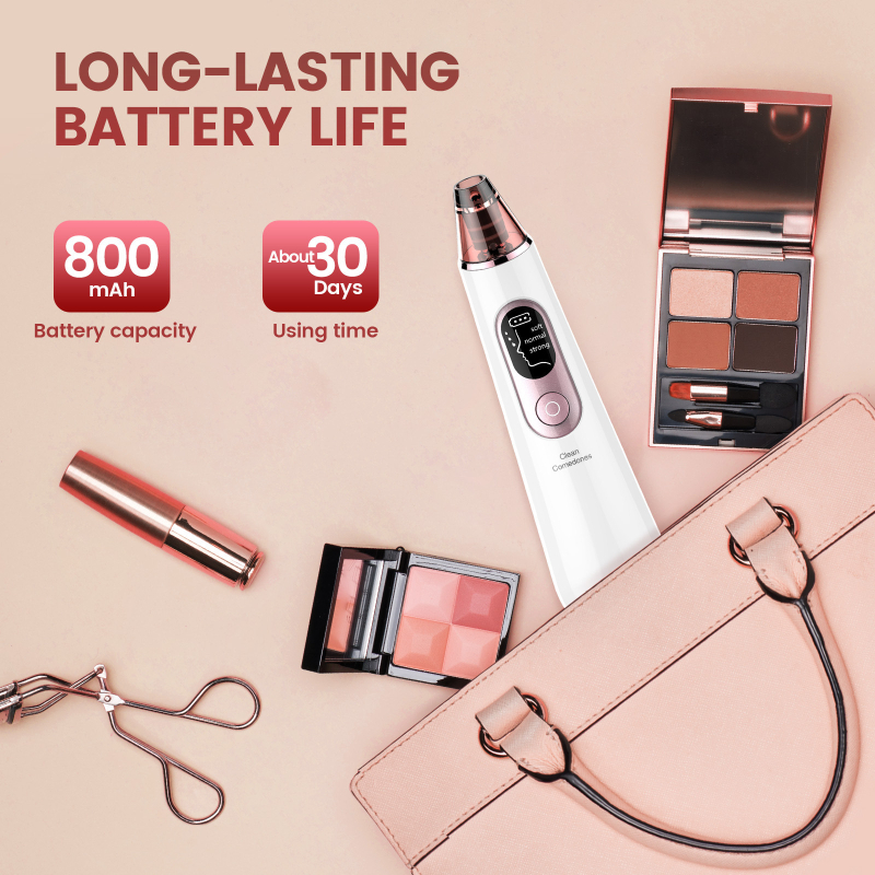 Устройство за премахване на черни точки с електрическо въртене, модел effr435, 3 настройки, ABS+PC корпус