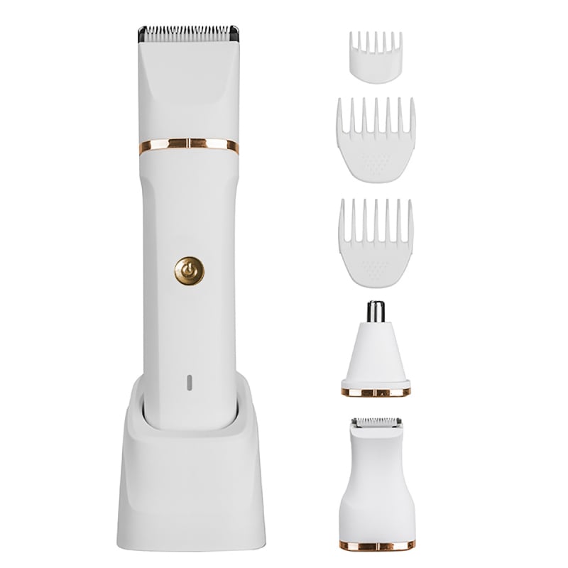 3-in-1 elektromos trimming TC-017 kerámia penge, USB tápegység, ABS + rozsdamentes acél, 317 g