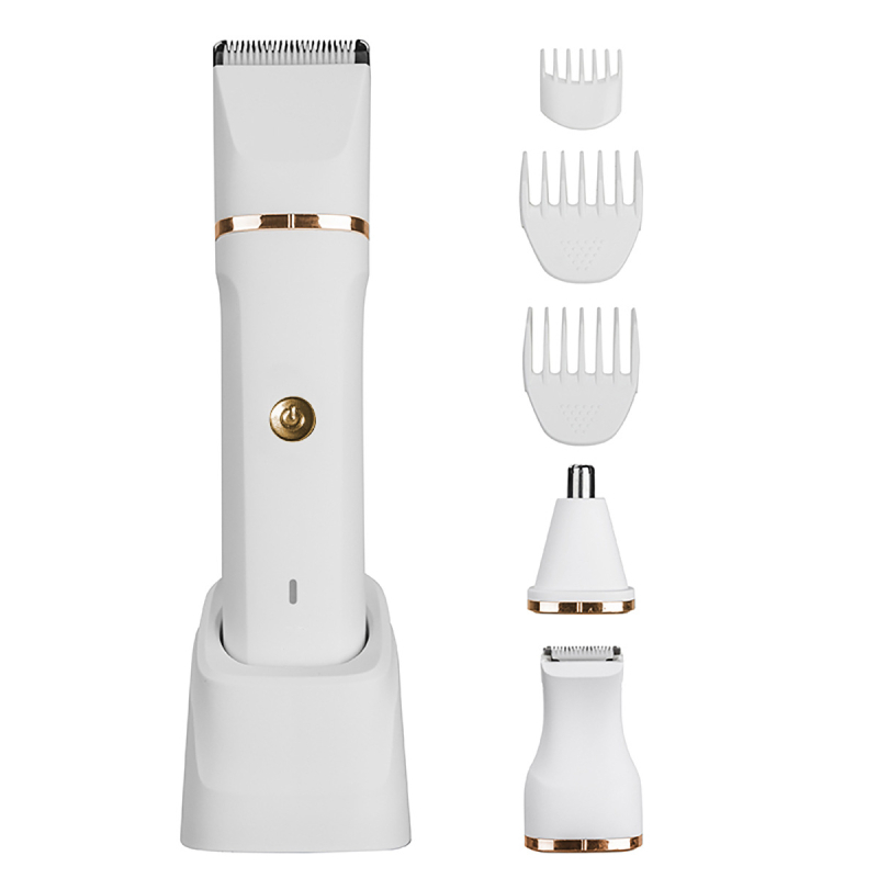 3-in-1 elektromos trimming TC-017 kerámia penge, USB tápegység, ABS + rozsdamentes acél, 317 g