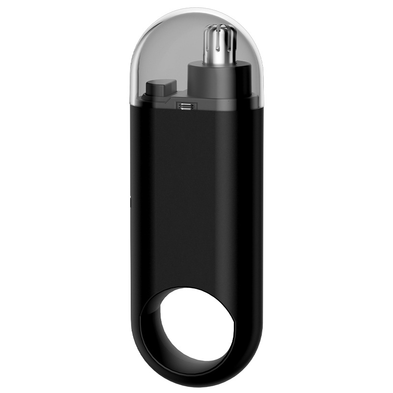 Whale električni trimer za nos – ABS kućište, odvojiva periva oštrica, ugrađena baterija 300–500 mAh, trajanje rada više od 7 dana