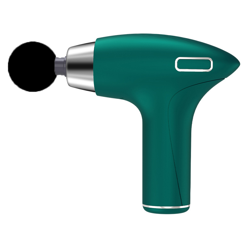 Μίνι όπλο μασάζ με κρούσεις για μυϊκή χαλάρωση, κινητήρας χωρίς ψήκτρες, 27W, 4 κεφαλές, 4 ταχύτητες, θόρυβος κάτω από 36 dB