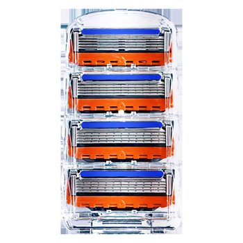 Χειροκίνητο αντρικό ξυριστικό για πρόσωπο και λαιμό, μονολειτουργικό ξύρισμα, κουτί 500 τεμάχια, τροφοδοσία μέσω πρίζας