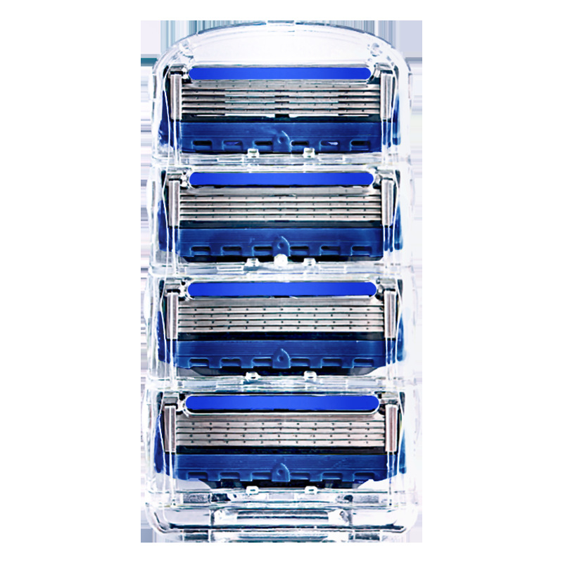 Χειροκίνητο αντρικό ξυριστικό για πρόσωπο και λαιμό, μονολειτουργικό ξύρισμα, κουτί 500 τεμάχια, τροφοδοσία μέσω πρίζας