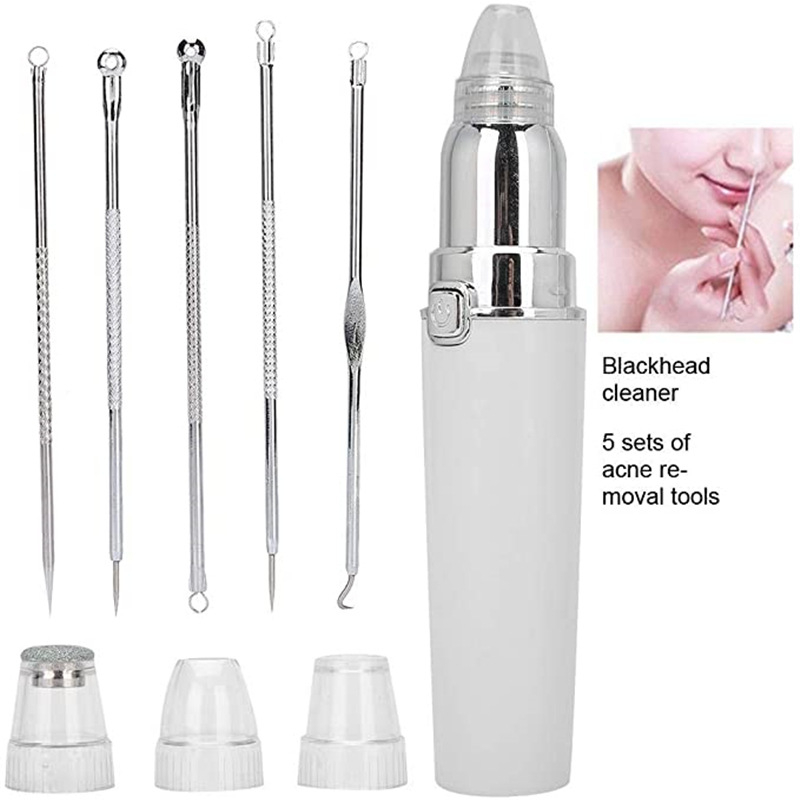 Uređaj za usisavanje crnih mitiser, trostupanjski podesivi čistač pora, mikrokrystalno uklanjanje akni, prijenosni uređaj za čišćenje lica