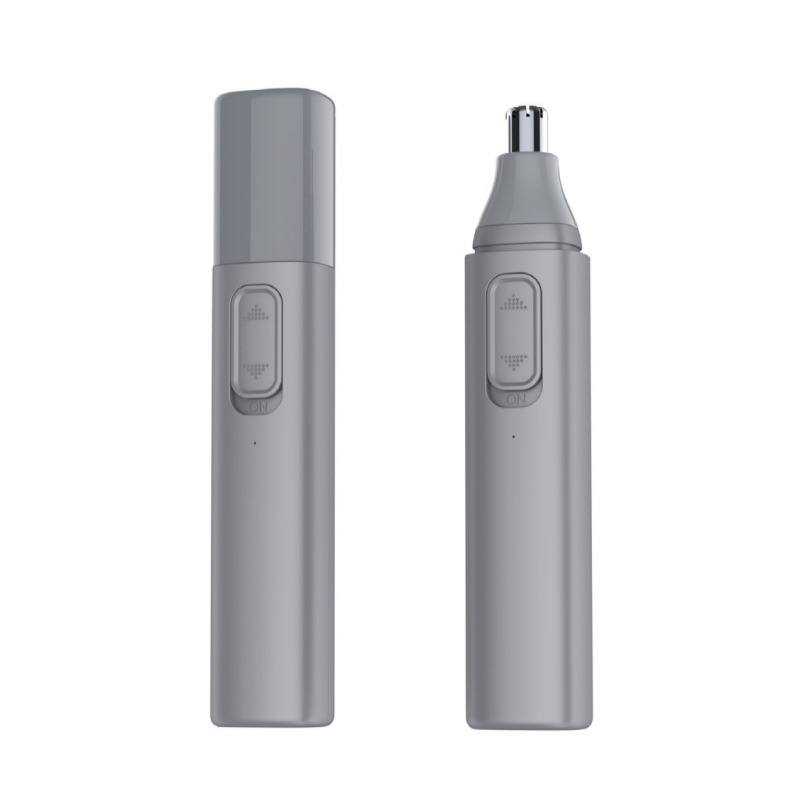 Punjoivi trimer za nosne dlačice, kompaktni električni trimer za nos s odvojivom i isperivom glavom za rezanje, ABS kućište, ugrađena baterija 500–800 mAh, trajanje baterije više od 30 dana