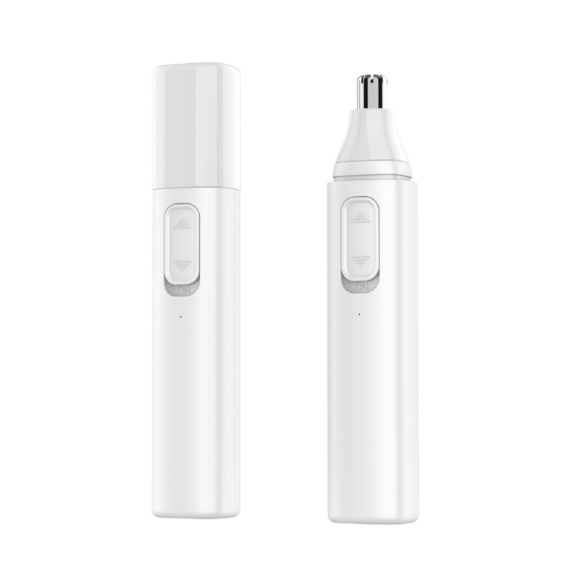 Punjoivi trimer za nosne dlačice, kompaktni električni trimer za nos s odvojivom i isperivom glavom za rezanje, ABS kućište, ugrađena baterija 500–800 mAh, trajanje baterije više od 30 dana