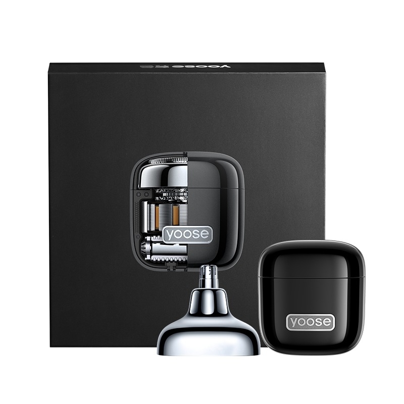 Prijenosno električno brijanje s USB punjenjem, rotirajuća glava sa 2 oštrica, motor bez četkica, perive oštrice