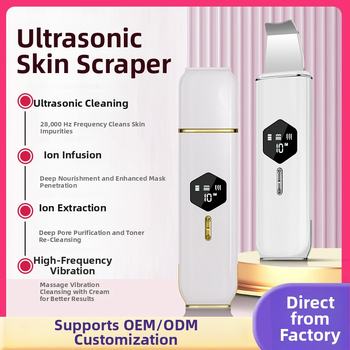 Ultrazvukový škrabka na pokožku pre odstraňovanie čiernych bodiek – CP088, 3 rýchlosti, ABS telo + elektroplátované diely, CE certifikát