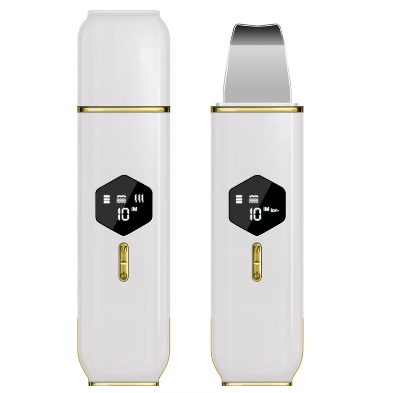 ултразвуков скрабър за кожа за премахване на черни точки – CP088, 3 скорости, ABS корпус и електроплатени части, ултразвукова вибрация, CE сертифициран