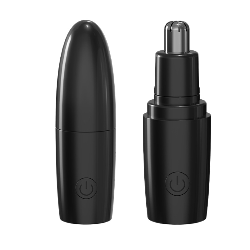 Elektromos orrszőrnyíró beépített lítiumakkumulátorral, ABS ház, levehető, mosható pengefej, üzemidő több mint 30 nap