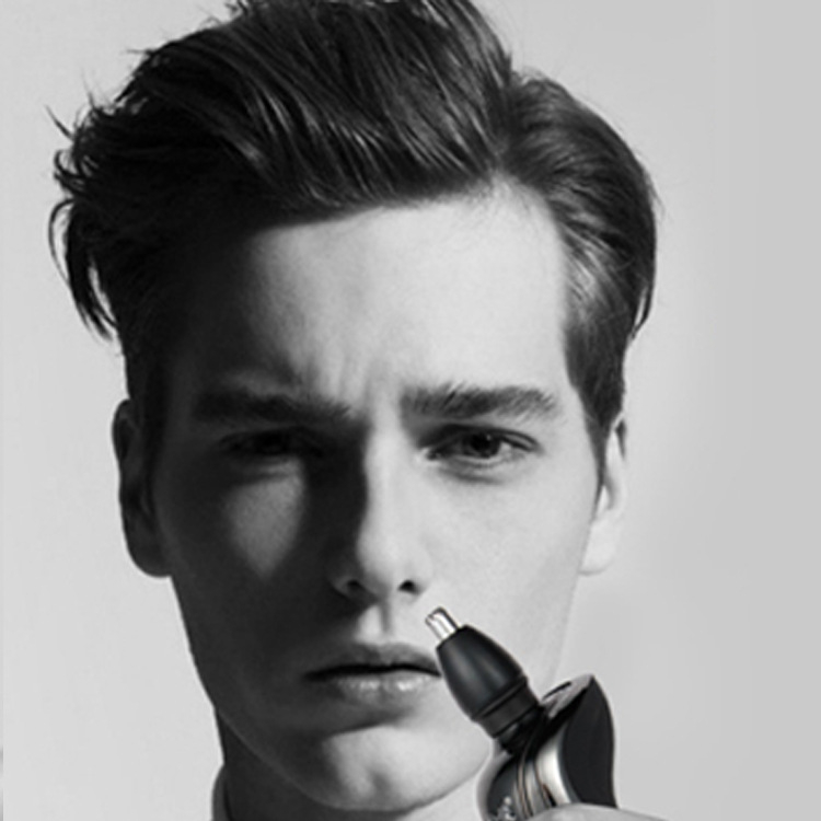 Trimmer pentru nas – Carcasă ABS, Spălare completă, Încărcare, Rezistent la apă, Fără baterie încorporată