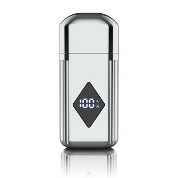 Trimer za nosne dlačice s digitalnim zaslonom, USB Type-C punjenje, mini prijenosni, unisex, ugrađena baterija 100–300 mAh