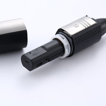 Trimer 3 în 1 pentru nas și sprâncene, electric, cu cap de tăiere detașabil și lavabil