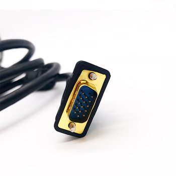 Cablu VGA 3+9 pentru PC, placat cu aur, lungime 1,5 m