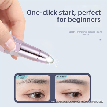 Πέντε σε ένα ηλεκτρικό ξυριστικό και εργαλείο αφαίρεσης τριχών, μοντέλο Bxl-829, USB τροφοδοσία, ABS σώμα, βάρος 65 g, περιλαμβάνει τριμερ ρινικών τριχών, τριμερ μασχάλων, λίμα νυχιών