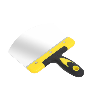 Instrument de chit din oțel inoxidabil, lamă curbată, alimentator, tip lamă plată pentru tencuit